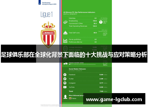 足球俱乐部在全球化背景下面临的十大挑战与应对策略分析